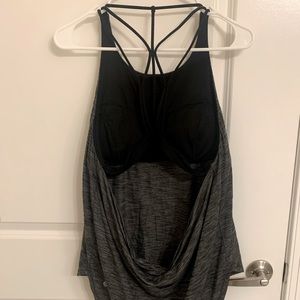 Lululemon Size 12 tank top with bra